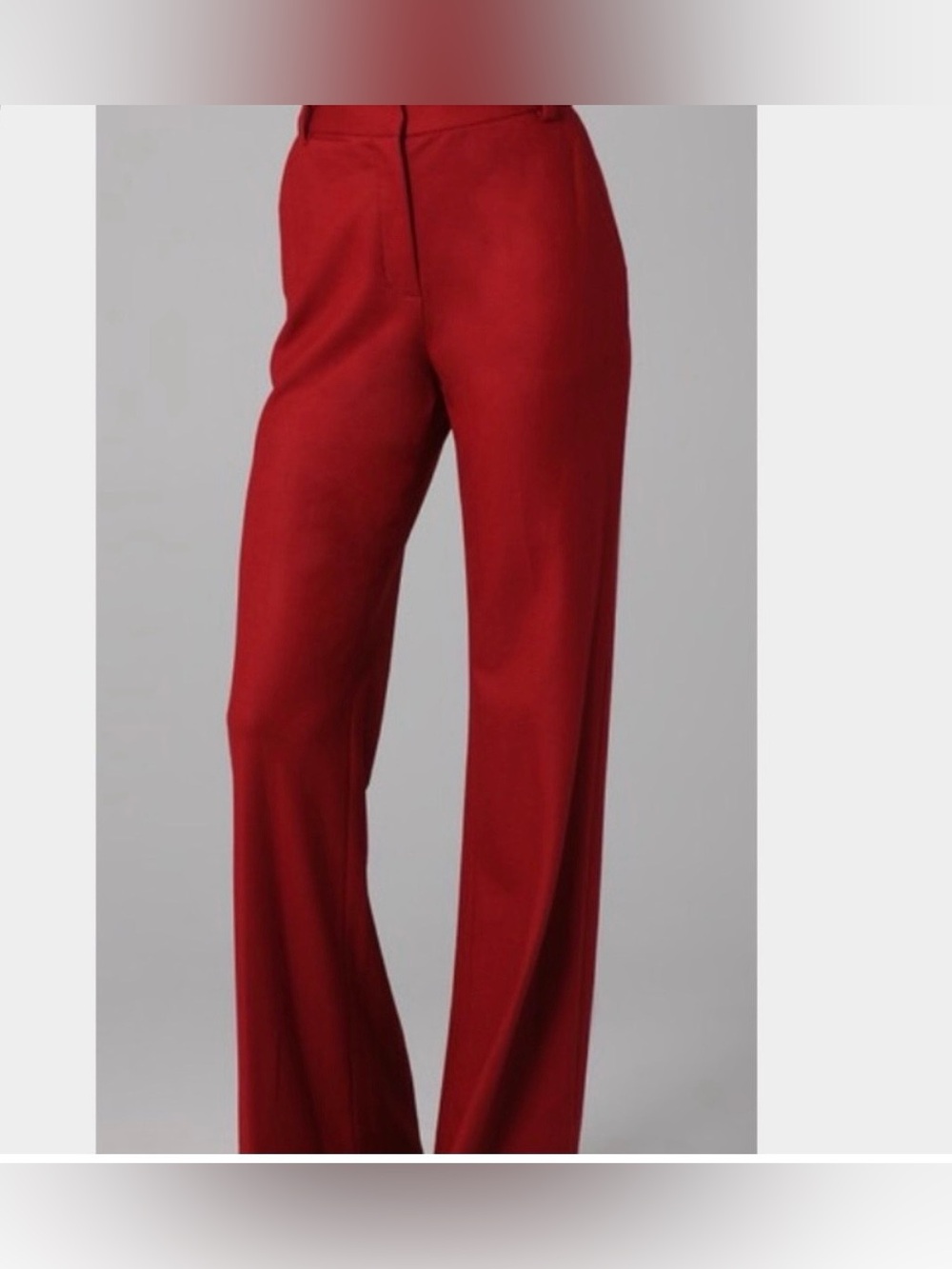 Diane Von Furstenberg Wool Flared Pant Size 2